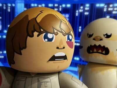 Mighty Muggs Star Wars Luke Skywalker and Wampa