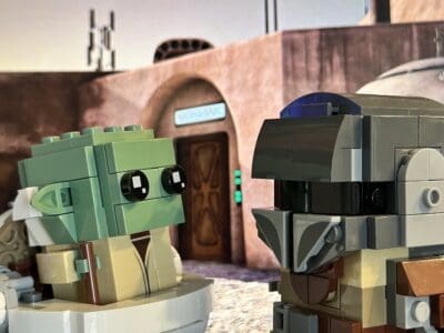 LEGO Brickheadz Star Wars Yoda and Mandalorian