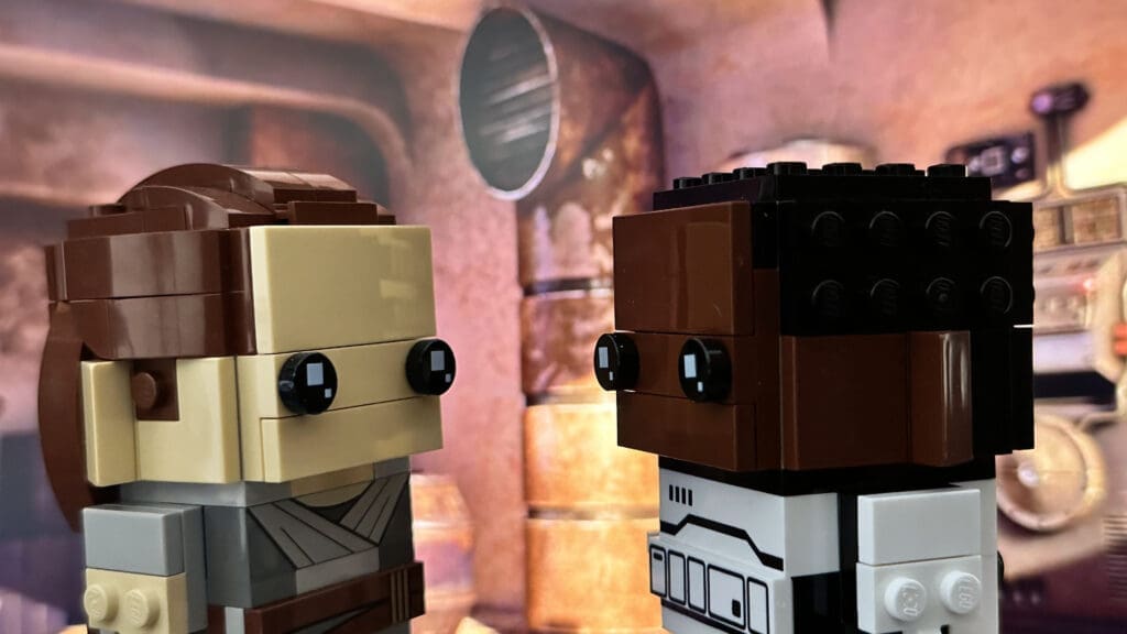 LEGO Brickheadz Star Wars Rey and Finn