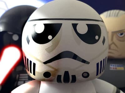 Mighty Muggs Star Wars Darth Vader, Stormtrooper, and Grand Moff Tarkin