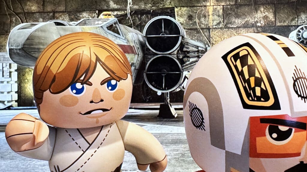 Mighty Muggs Star Wars Luke Skywalker and Biggs Darklighter