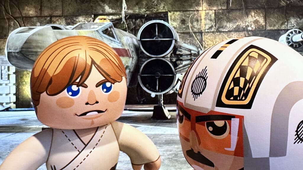 Mighty Muggs Star Wars Luke Skywalker and Biggs Darklighter