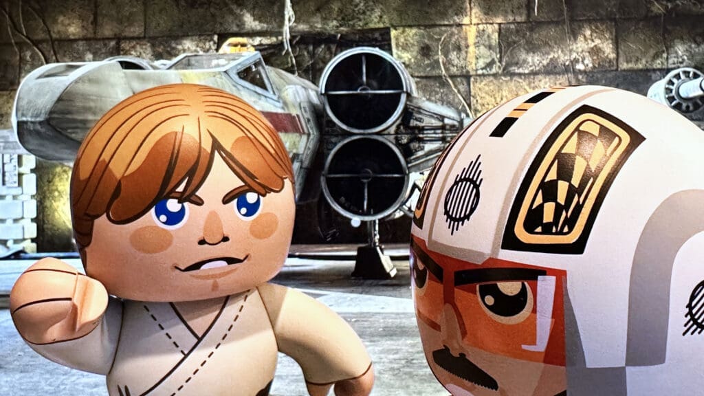 Mighty Muggs Star Wars Luke Skywalker and Biggs Darklighter