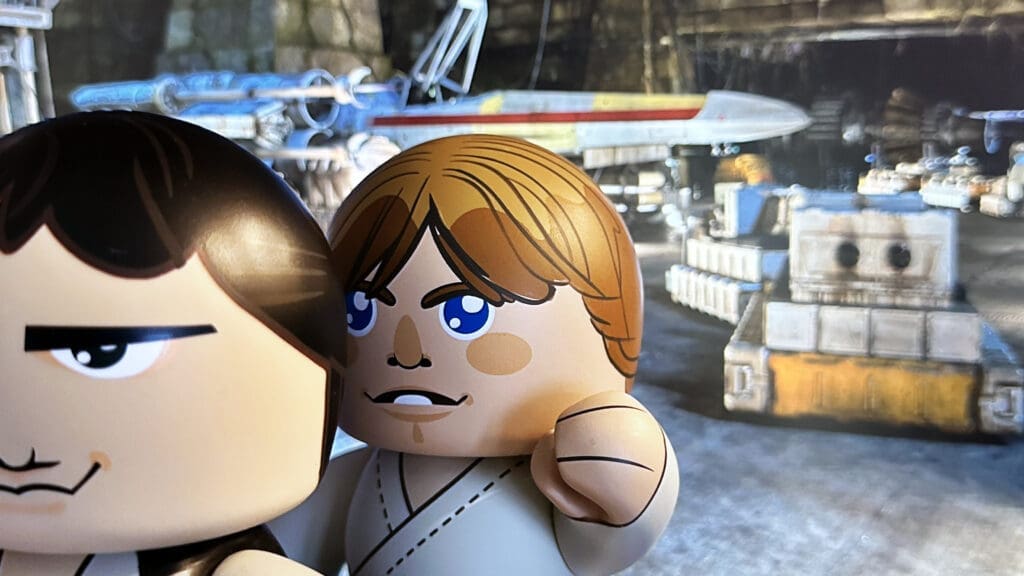 Mighty Muggs Star Wars Luke Skywalker and Han Solo