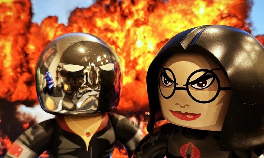 Mighty Muggs GI Joe Destro and The Baroness