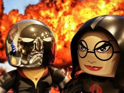 Mighty Muggs GI Joe Destro and The Baroness