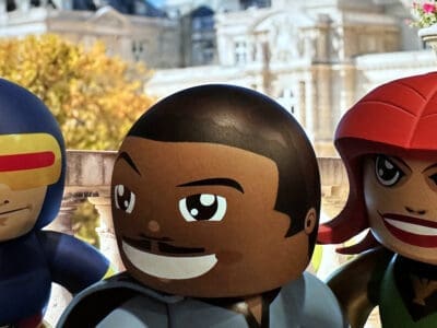 Mighty Muggs Marvel X-Men Cyclops, Star Wars Lando Calrissian, Marvel X-men Jean Grey