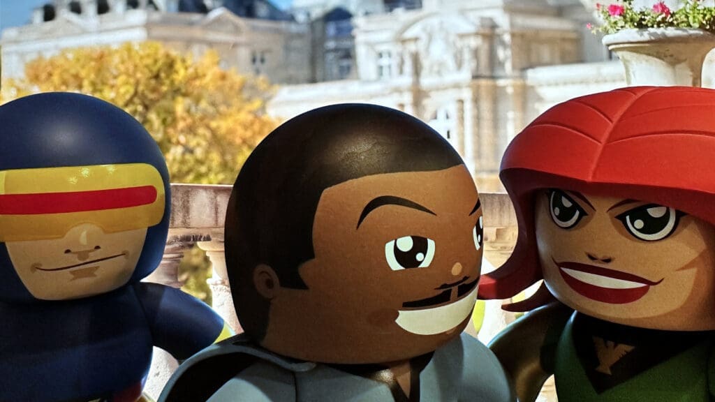 Mighty Muggs Marvel X-Men Cyclops, Star Wars Lando Calrissian, Marvel X-men Jean Grey