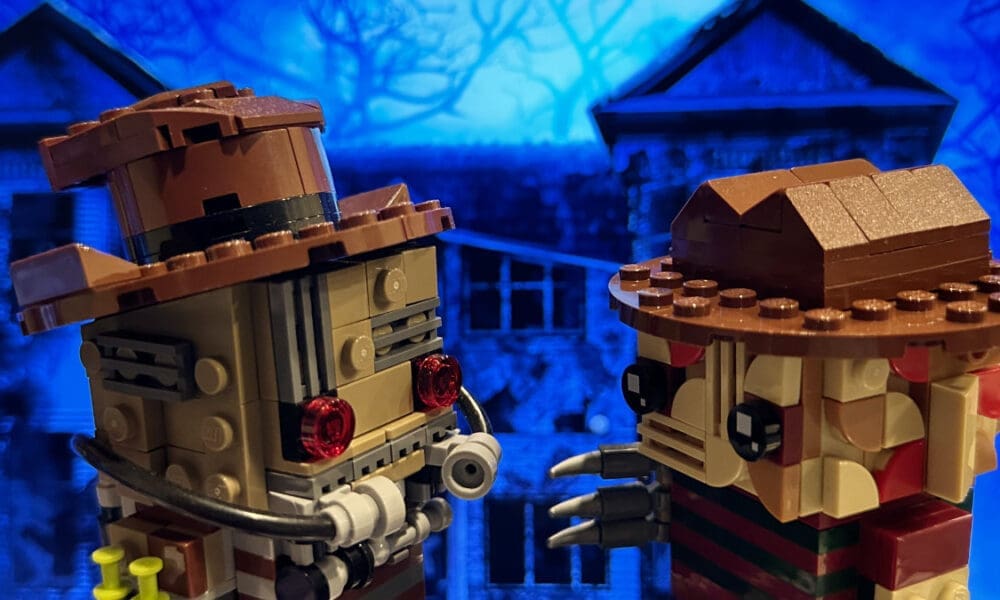 LEGO Brickheadz DC Comics Scarecrow by ultranoob4K and A Nightmare on Elm Street Freddy Krueger by Stormythos