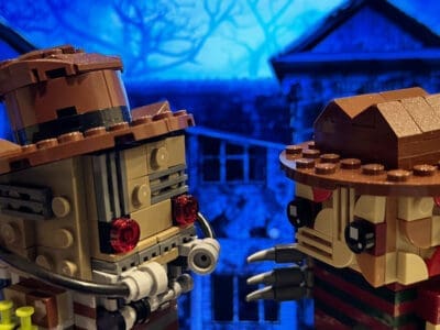 LEGO Brickheadz DC Comics Scarecrow by ultranoob4K and A Nightmare on Elm Street Freddy Krueger by Stormythos
