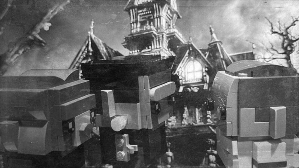 LEGO Brickheadz Wolfman, Frankenstein and Mummy by Flyingsiouxminifig