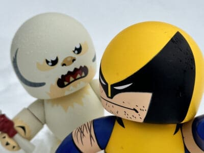 Mighty Muggs Marvel X-Men Wolverine and Star Wars Wampa