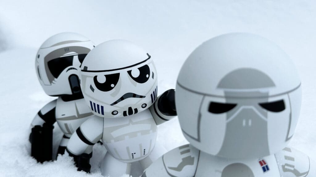 Mighty Muggs Star Wars Imperial Stormtroopers on Hoth