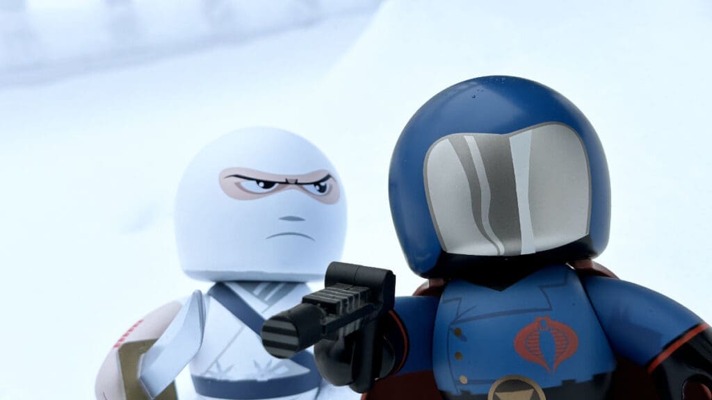 Mighty Muggs GI Joe Cobra Commander and Stormshadow