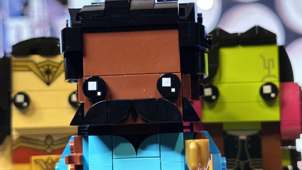 LEGO Brickheadz Star Wars Lando Calrissian by Mansebrickheadz, Justice League Wonder Woman and Guardians of the Galaxy Gamora