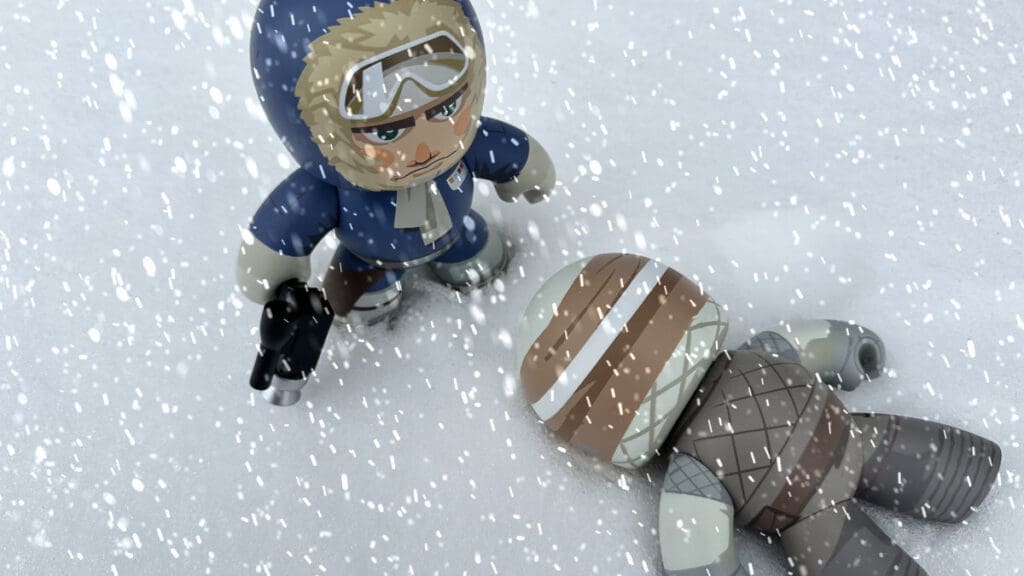 Mighty Muggs Hoth Luke Skywalker, Hoth Han Solo