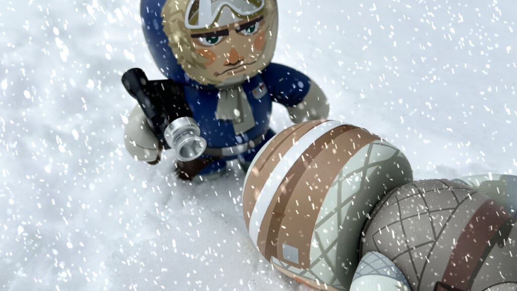 Mighty Muggs Hoth Luke Skywalker, Hoth Han Solo