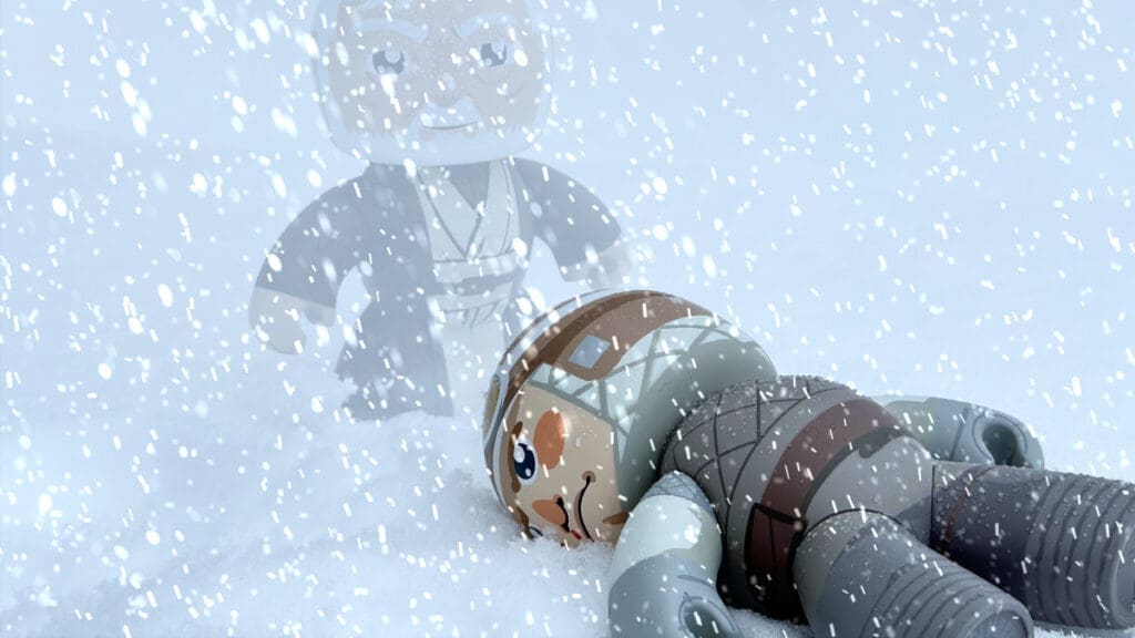 Mighty Muggs Hoth Luke Skywalker, Obi-Wan Kenobi