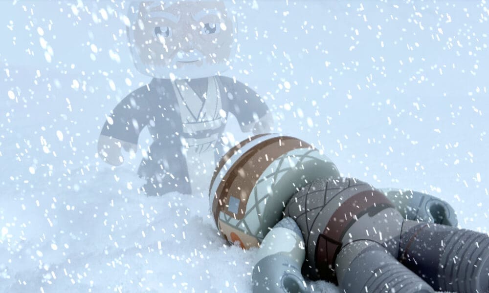 Mighty Muggs Hoth Luke Skywalker, Obi-Wan Kenobi