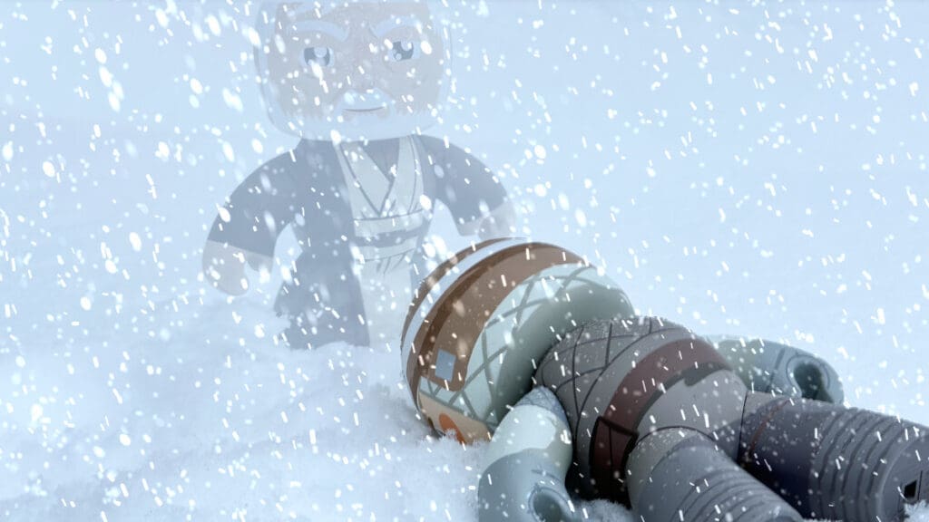 Mighty Muggs Hoth Luke Skywalker, Obi-Wan Kenobi