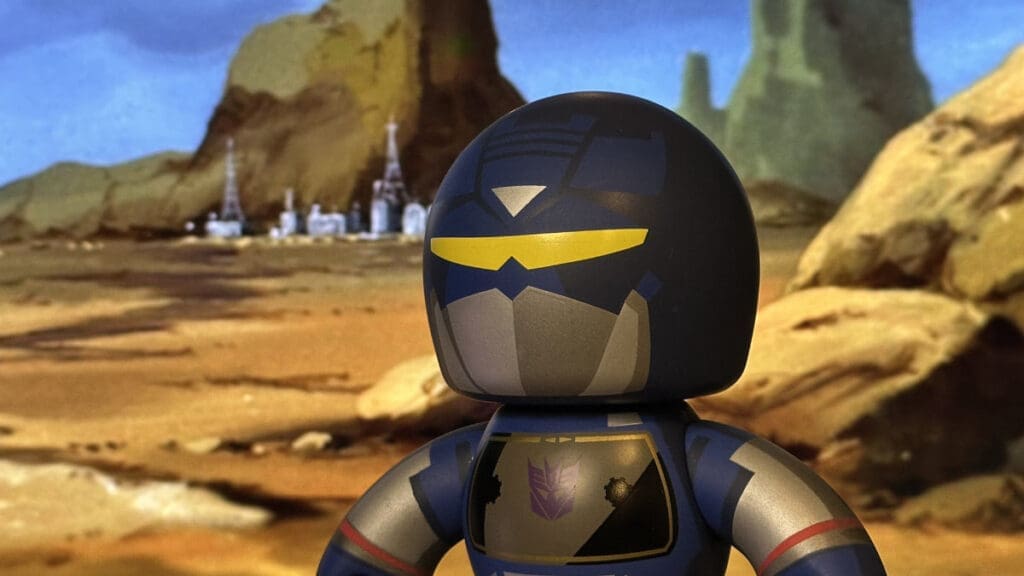 Mighty Muggs Transformers Decepticon Soundwave