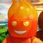 Mighty Muggs Doctor Doom, Human Torch, Thing