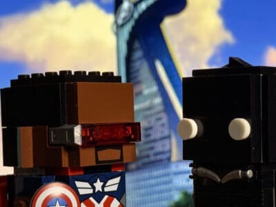 LEGO Brickheadz Captain America, Black Panther