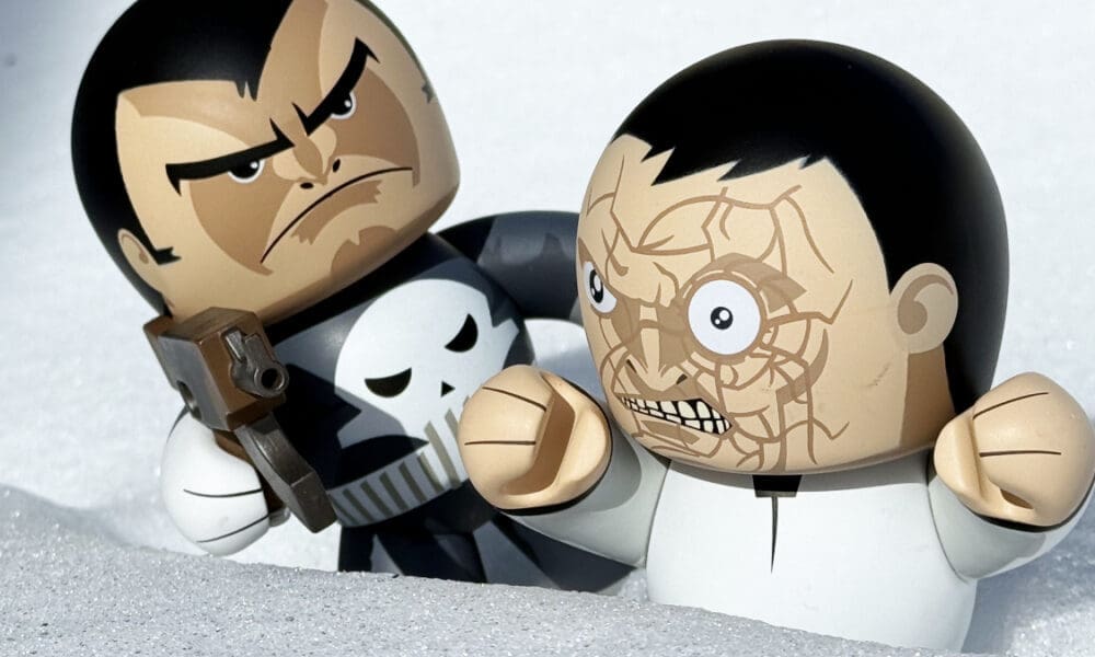 Mighty Muggs The Punisher and Jigsaw