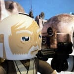 Mighty Muggs Star Wars C3PO, Obi Wan Kenobi, Stormtroopers