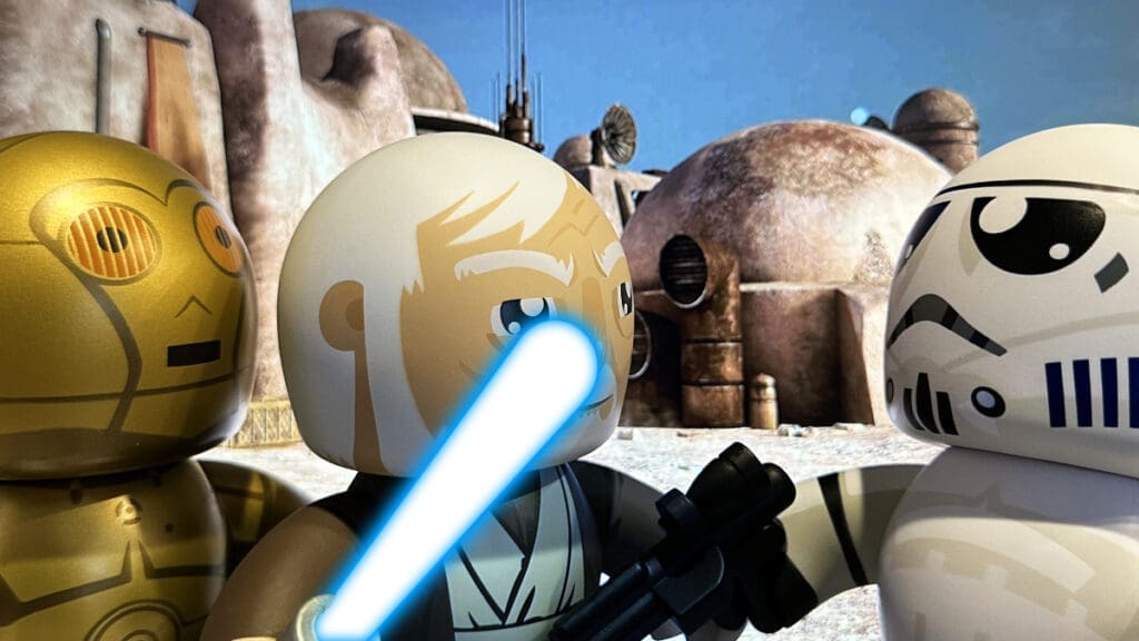 Mighty Muggs Star Wars C3PO, Obi Wan Kenobi, Stormtroopers