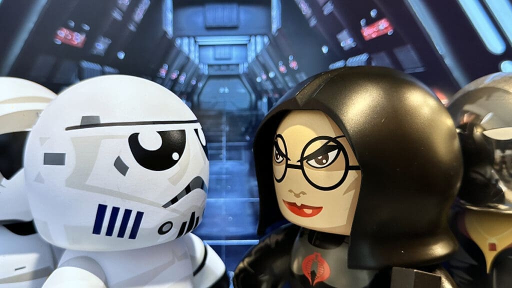 Mighty Muggs Star Wars Stormtroopers, GI Joe Cobra Baroness