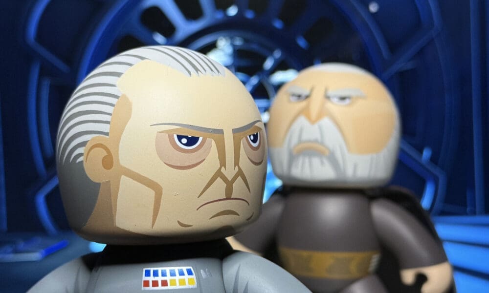 Mighty Muggs Star Wars Grand Moff Tarkin, Count Dooku