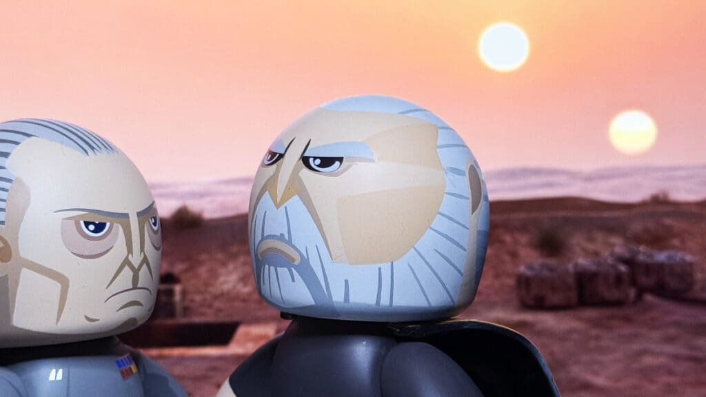 Mighty Muggs Star Wars Grand Moff Tarkin, Count Dooku