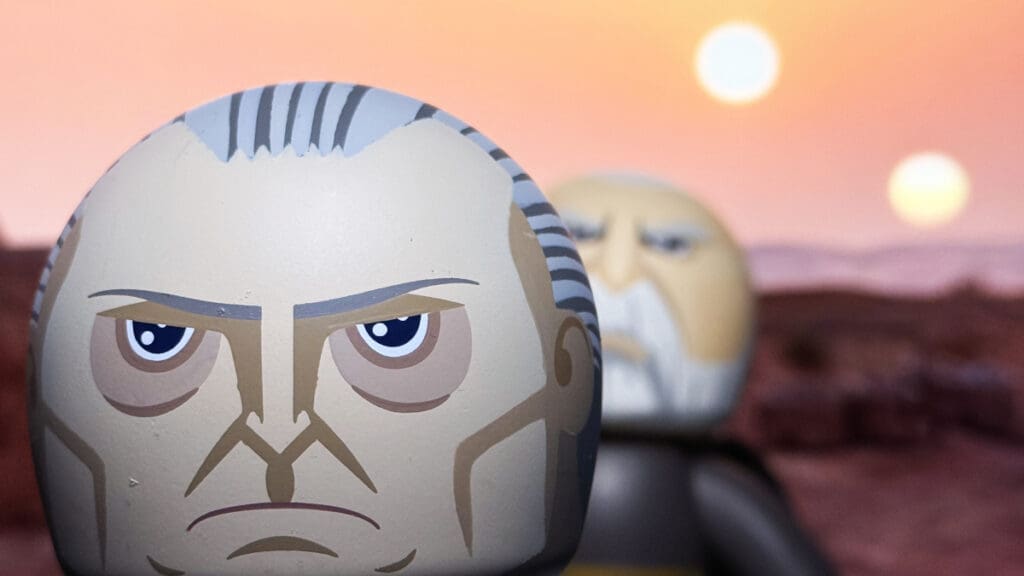 Mighty Muggs Star Wars Grand Moff Tarkin, Count Dooku