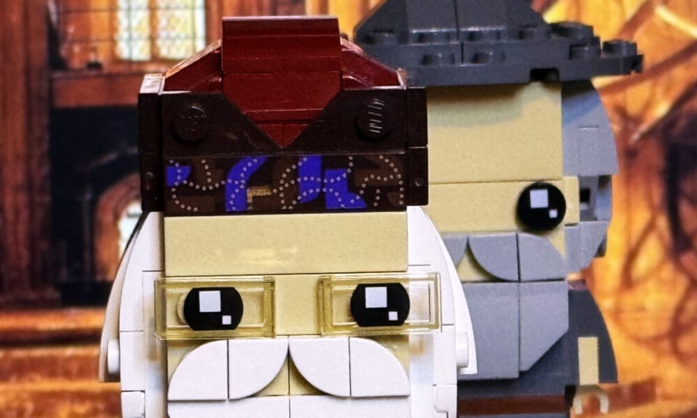 LEGO Brickheadz Harry Potter Professor Dumbledore, Lord of the Rings Gandolf