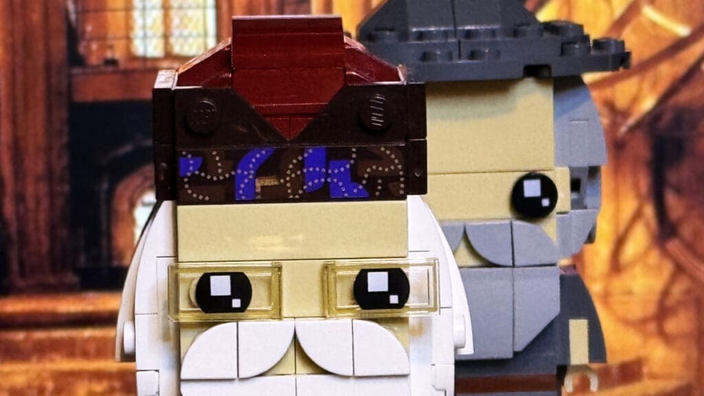 LEGO Brickheadz Harry Potter Professor Dumbledore, Lord of the Rings Gandolf