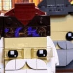 LEGO Brickheadz Harry Potter Professor Dumbledore, Lord of the Rings Gandolf