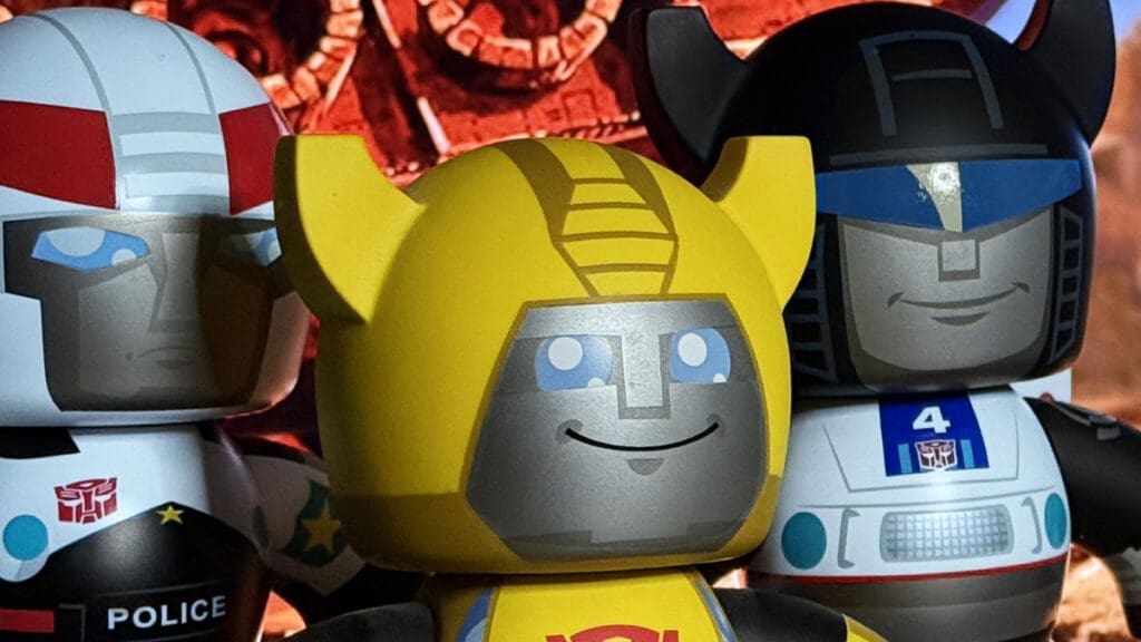 Mighty Muggs Transformers Prowl, Bumblebee, Jazz