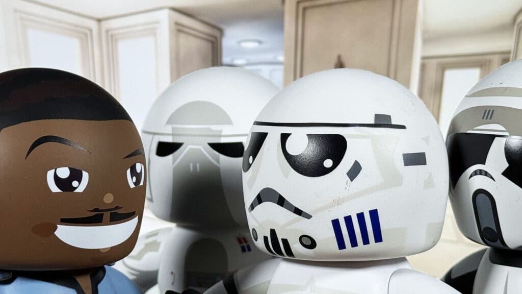 Mighty Muggs Star Wars Lando Calrissian, Imperial Stormtroopers