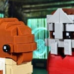 LEGO Bricheadz MOC Star Wars Admiral Akbar, MF DOOM