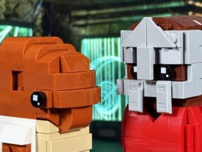 LEGO Bricheadz MOC Star Wars Admiral Akbar, MF DOOM