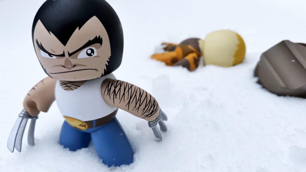 Mighty Muggs X-Men Logan and Sabretooth