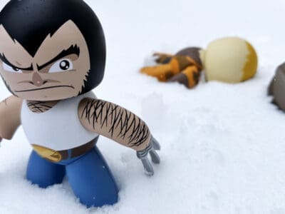 Mighty Muggs X-Men Logan and Sabretooth