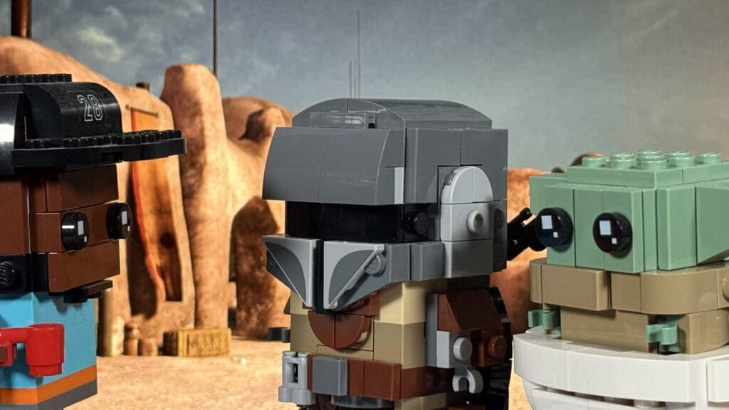 LEGO Brickheadz Star Wars The Mandalorian and Grogu