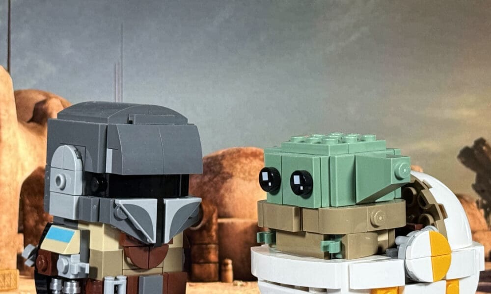 LEGO Brickheadz Star Wars The Mandalorian and Grogu