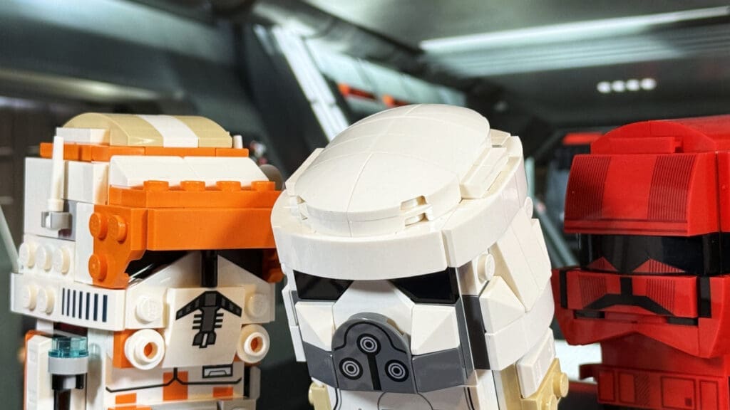 LEGO Brickheadz Star Wars Clone Trooper, Imperial Remnant Stormtrooper, Sith Trooper